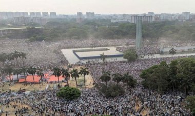 জাগো বিশ্ব জাগো মানবতা,মার্চ ফর গাজা : লাখো মানুষের মহাসমুদ্র