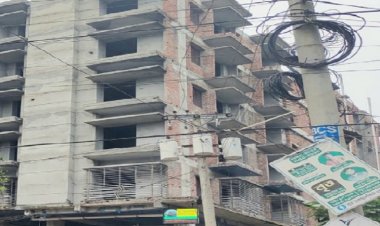 সিরাজগঞ্জে সাত তলা ভবনের উপর থেকে পড়ে দুই শ্রমিকের মৃত্যু