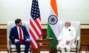 ভারতে জেডি ভ্যান্স, মোদির সঙ্গে আলোচনায় দ্বিপক্ষীয় বাণিজ্য চুক্তি