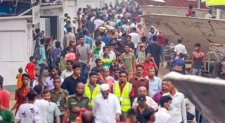 ঈদের ছুটিতে ৭ দিনে ঢাকা ছাড়েন ১ কোটি ৭ লাখ সিমধারী