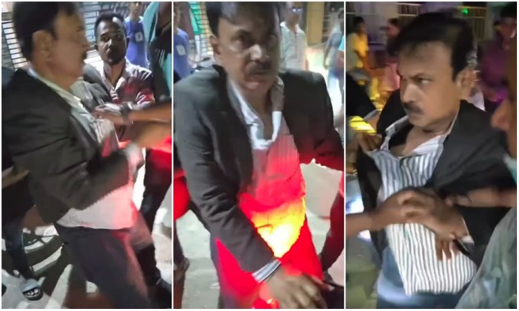 জামিনের পর সিরাজগঞ্জে সাবেক এমপি আজিজকে মারধর করে থানায় সোপর্দ