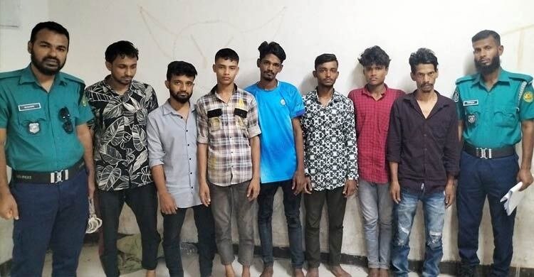 মোহাম্মদপুরে একদিনে গ্রেফতার ৭