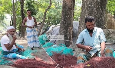 মেঘনায় মাছ শিকারের প্রস্তুতি নিচ্ছে ৫২ হাজার জেলে