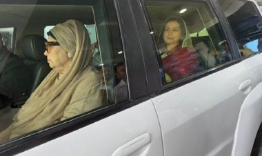 কড়া নিরাপত্তায় ফিরোজায় প্রবেশ করলেন খালেদা জিয়া