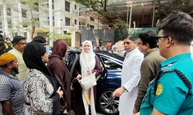 মসজিদে জুমার নামাজ আদায় করলেন জুবাইদা রহমান