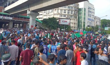 শাহবাগে চলছে দ্বিতীয় দিনের মতো ‘ব্লকেড’