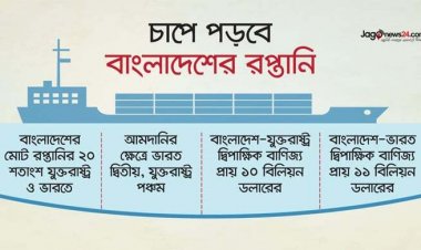  মার্কিন শুল্ক-ভারতের নিষেধাজ্ঞায় চাপে পড়বে দেশের রপ্তানি খাত   