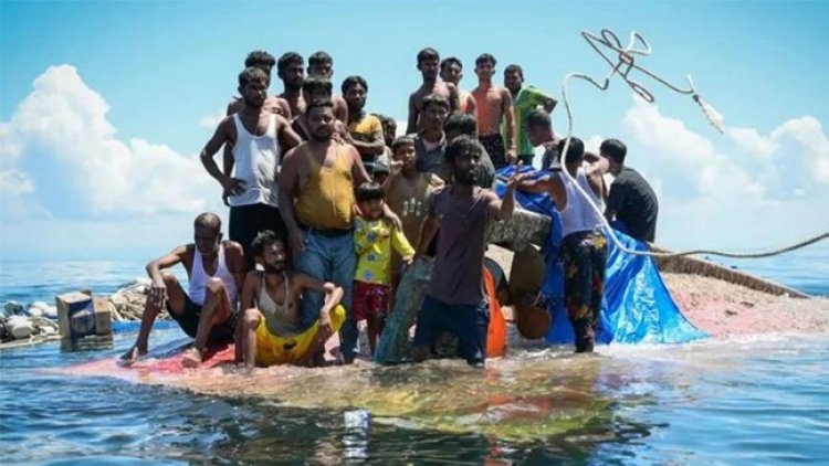 ৪০ রোহিঙ্গাকে সমুদ্রে ফেলে দিয়েছে ভারত!