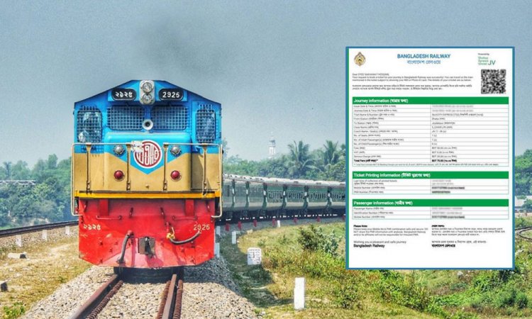 ঈদ যাত্রায় ট্রেনের অগ্রিম টিকিট বিক্রি শুরু